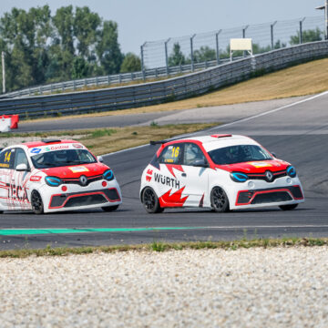 Twingo Cup champion is Tomaž Trček, with just one win