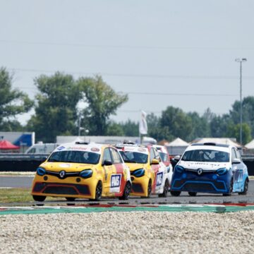 Tomaž Trček additionally  crowned Twingo Cup winner