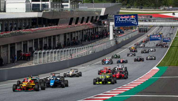 Almost 40 single-seaters showed up in Austria