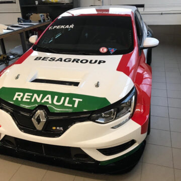 Tomáš Pekař and Franjo Kovac to race with Renault Megane in TCR