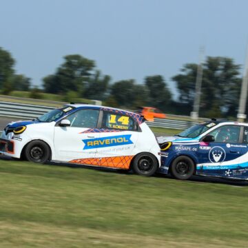 Matěj Korený takes his first win in Twingo Cup