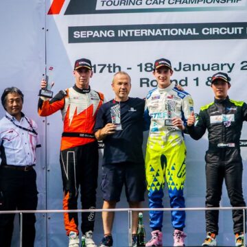 ESET V4 Cup had successful representation in the opening round of TCR Malaysia