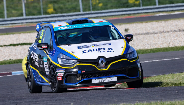 Sandström became the new Clio Cup Bohemia champion