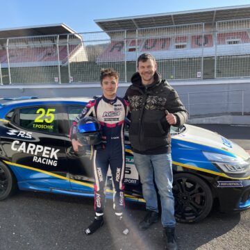 Novice Tobias Poschik is looking forward to debut in Clio Cup