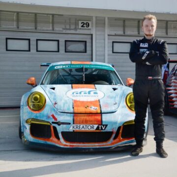 Adam Rzepecki has two goals, defend title and fight with faster cars