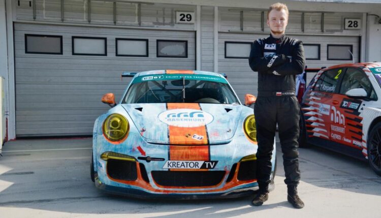 Adam Rzepecki has two goals, defend title and fight with faster cars