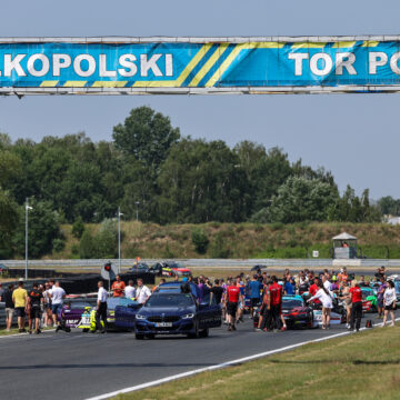 Robin Rogalski won Sunday’s race after starting from pole-position