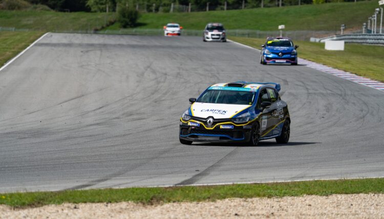 Tobias Poschik won and became the new Clio Cup champion