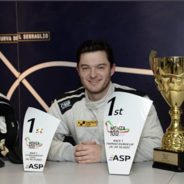 David Malinkovski stepped toward Clio Cup