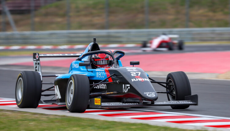 The premiere race of ACCR Czech Formula was won by Swiss driver Ethan Ischer