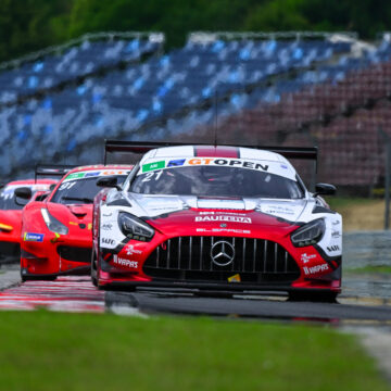 Libor Milota made his mark in the International GT Open at Hungaroring