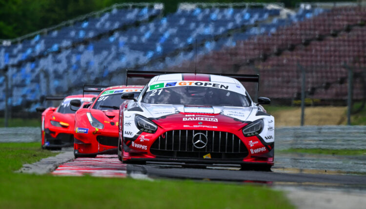 Libor Milota made his mark in the International GT Open at Hungaroring