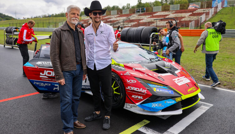 President Petr Pavel visits the Autodrom Most